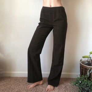 Adorable High Waisted Plaid Pants